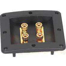 Hifi аудио Клеммная коробка динамика соединительная часть 502 ternminal abs материал утолщение