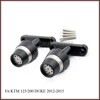 

Frame Slider Crash Protector Bobbins Falling Protection Motorcycle For KTM 125/200 DUKE 2012-2015, 390 DUKE 2013-2017 Logo CNC
