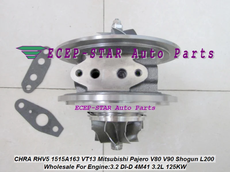 Turbo Cartridge CHRA RHV5 1515A163 VT13 VT-13 For Mitsubishi Pajero V80 V90 Shogun L200 DI-D 4M41 3.2L 125KW Turbocharger (3)