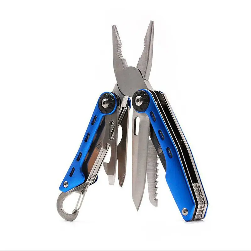 

multifunctional pliers outdoor portable tool pliers climbing pliers folding cutters stainless long nose EDC tools sets