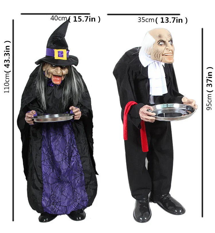 Cosplay&ware Halloween Decoration Electric Horror Toys Housekeeper Witch Standing Ghosts Home Haunted Bar Doorway -Cosplayware Store HTB17hnHofImBKNjSZFlq6A43FXaX.jpg
