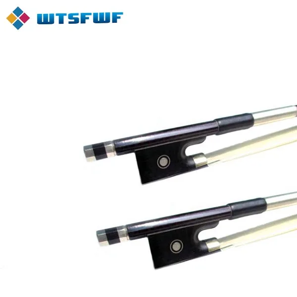

Wtsfwf Full Size Color Plaid Black Carbon Fiber Violin Bow Top Plaid Violin Bow Colorful Carbon Fiber Bow