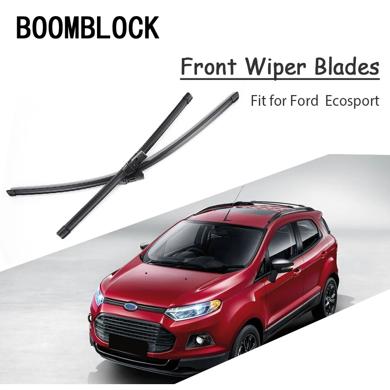 BOOMBLOCK 2pcs Car Accessories Windscreen Rubber Original Wiper Blades