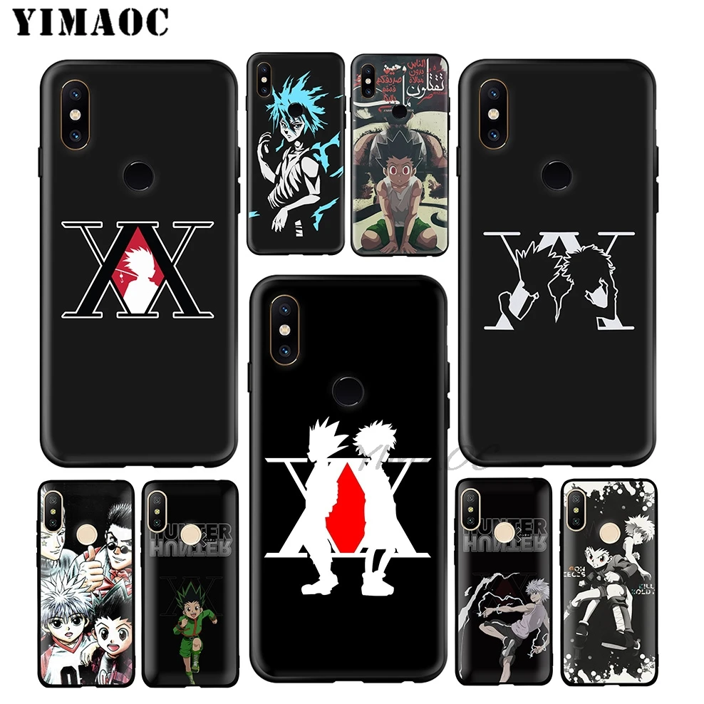 Мягкий чехол с логотипом YIMAOC Hunter x для Xiaomi Redmi Note 7 6 6A 5 4 4X 4A 5A S2 7A GO K20 Plus Pro |