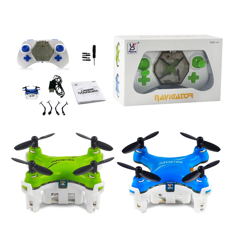 Мини Дрон RC игрушки вертолет Карманный Профессиональный самолет 2 4G 4CH 3D рулон