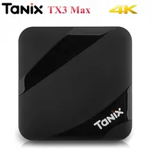 TX3 Max Смарт ТВ коробка Android 7,1 компьютерной приставки к телевизору HDMI 2,0 H.265 4 к HD медиаплеер Amlogic S905W, 2 Гб оперативной памяти, 16 Гб встроенной памяти, Bluetooth PK x96 mini