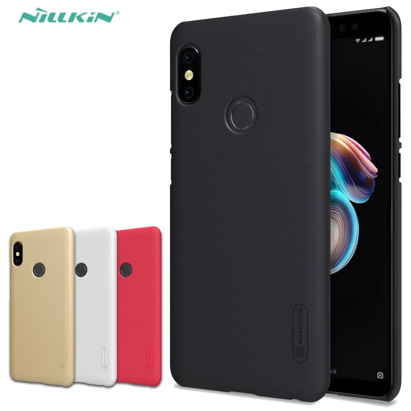 Для Xiaomi Redmi Note 5 Pro Nillkin супер матовый защитный жесткий чехол для задней панели ПК чехол для Redmi Note 5 Pro чехол для телефона+ Защитная пленка для экрана