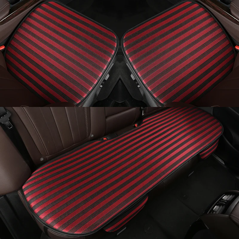 

Ice silk car seat cover front rear car styling seat cushion mat pad for ford fusion focus 2 kuga Edge Mondeo Ecosport Fiesta