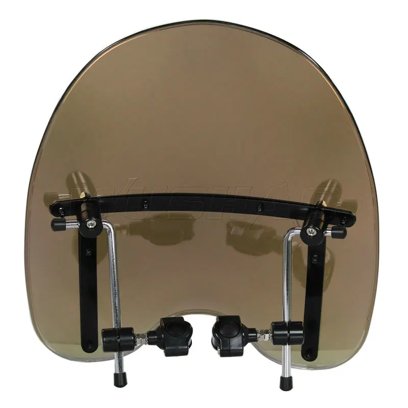 Motorcycle Handlebars Windshield WindScreen For Harley Dyna Fat Street