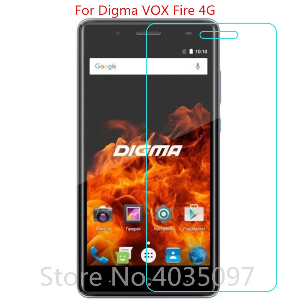 

2.5D 9H Tempered Glass For Digma VOX Fire 4G Glass on Phone Film Protective Screen Protector For Digma VOX Fire 4G Glass