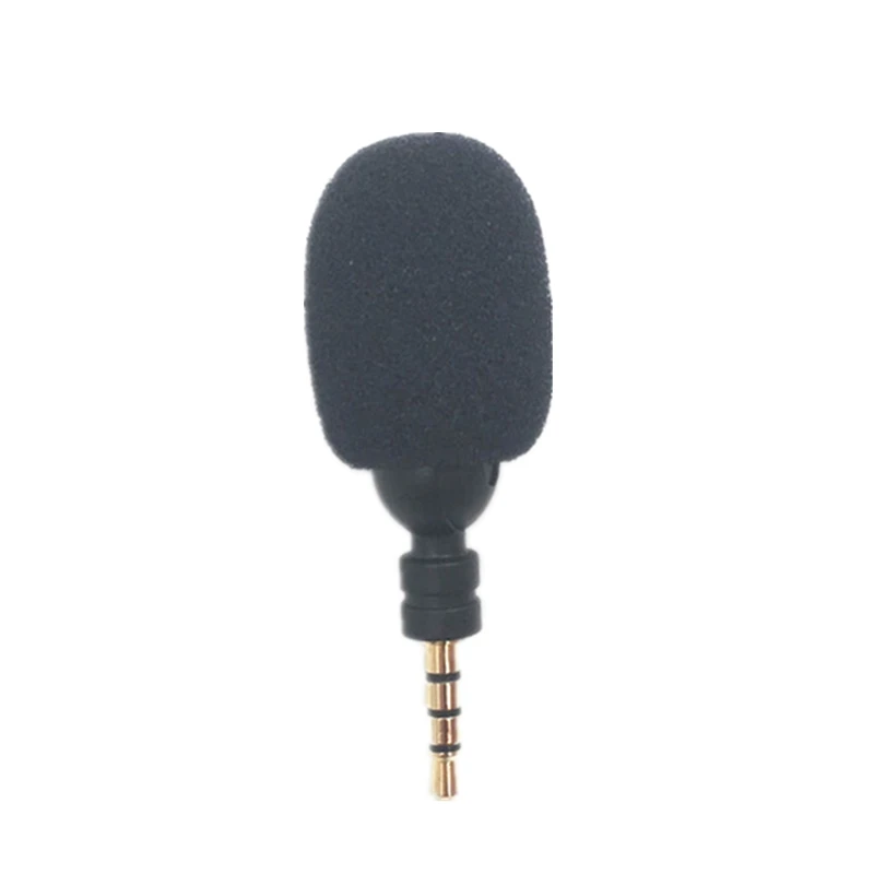 condenser microphone Portable Mini Microphone 3.5mm Aux Mono/ Stereo/ 4 Pole Flexural Bendable for Mobile Phone Computer Laptop PC Recording microphone for computer Microphones