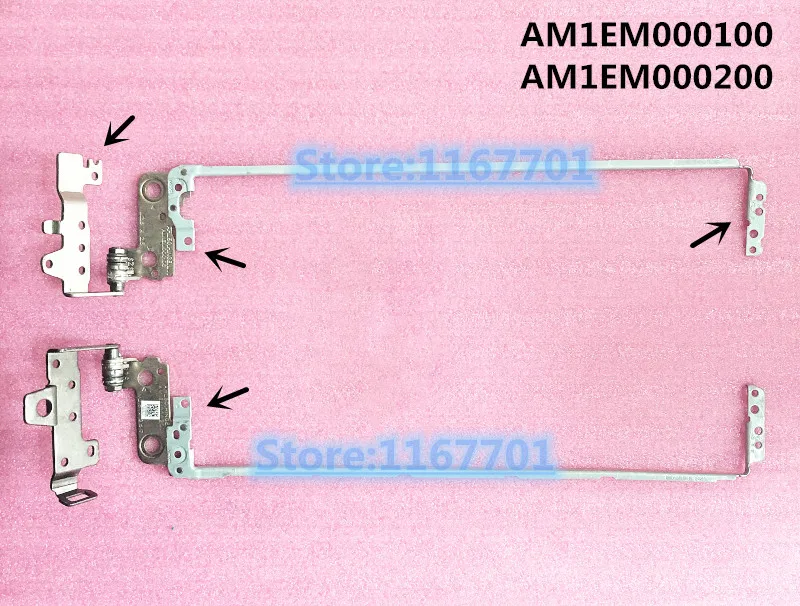 Ноутбук ЖК-дисплей/светодио дный оси/петли/петля для hp 15-Ай 15-AF 15-AJ 15-BA 15-BD 250 255 256 G4 G5 TPN-C125 TPN-C126 AM1EM000100 AM1EM000200