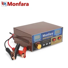 Monfara 6-400AH свинцово-кислотная литиевая литий-ионный аккумулятор Зарядное устройство для 12 V 24 V Автомобиль Мотоцикл Грузовик Auto Motor Профессиональный Мощность зарядки