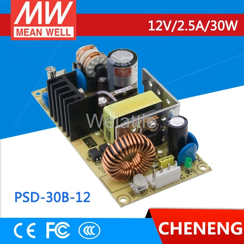 MEAN WELL оригинальный PSD-30B-12 12 в 2 5 А meanwell PSD-30 30 Вт конвертер с одним выходом DC-DC |
