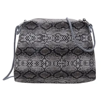 

OCARDIAN Handbags Women's Lady Bags With A Snakes Pattern Leather Fashion Diagonal Multi-Function Shoulder Bag M19