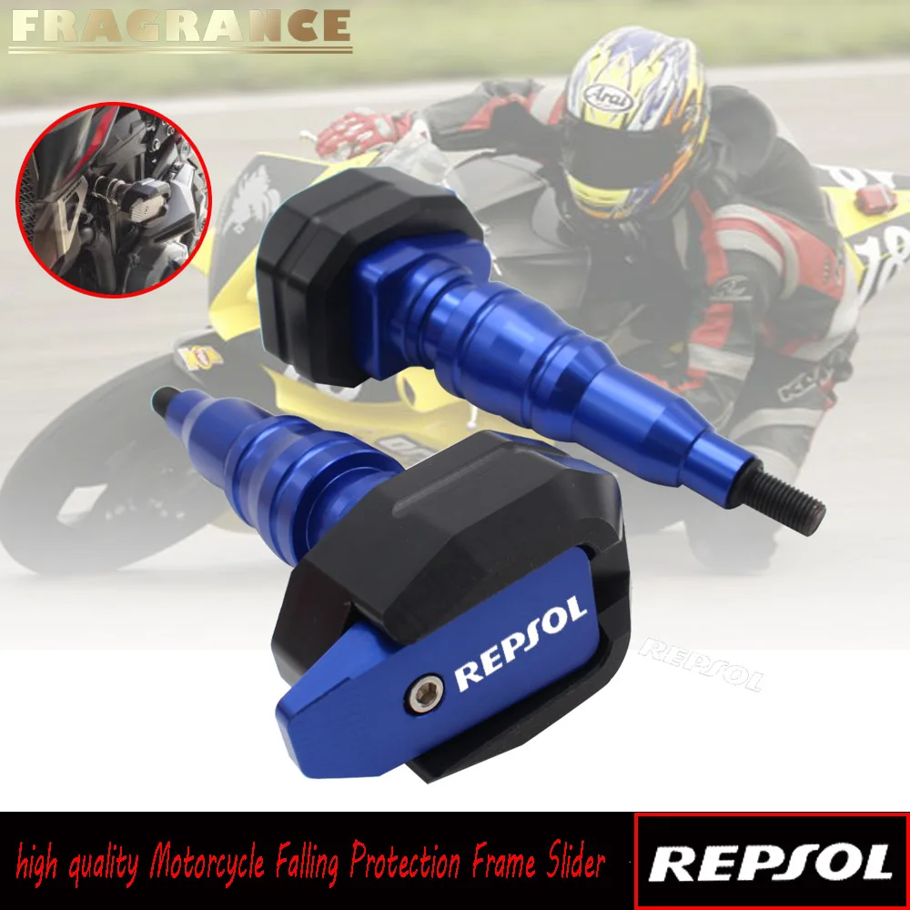 Аксессуары для мотоциклов Falling Frame Slider защита обтекателя противоаварийная панель протектор для Honda Repsol CBR1000RR, CB1000R