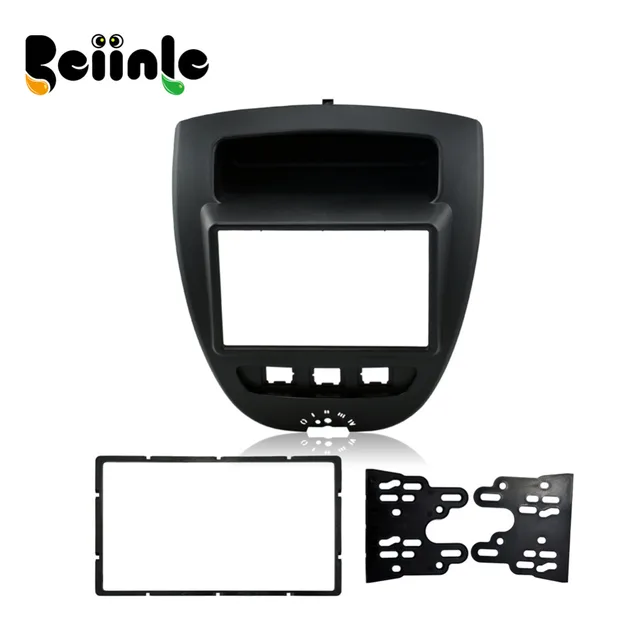 Auto Fascias Auto Frame Kit Inbouwen Frame voor Peugeot 107/Citron ... Auto Fascias Auto Frame Kit Inbouwen Frame voor Peugeot 107/Citron ...