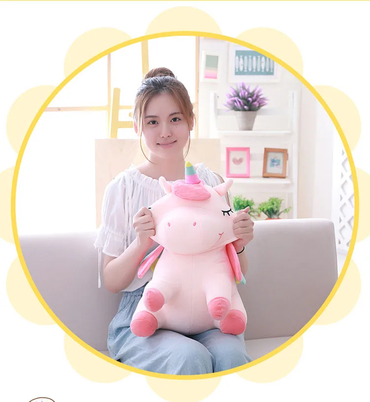 Новая плюшевая игрушка фантазийный Единорог Кукла бог животное плюшевая игрушка лошадь подарок на день Святого Валентина