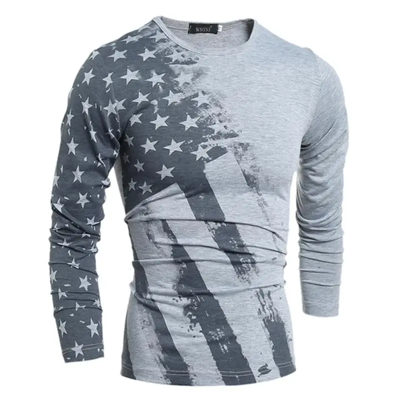 american flag long sleeve shirt