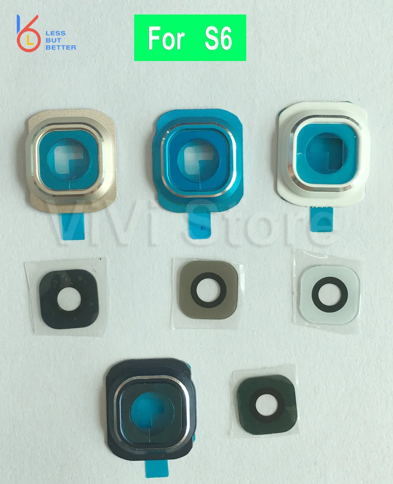 100 True Glass for Samsung Galaxy S6 Back Camera Glass Camera Lens