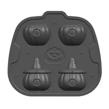 DIY Тыква инструменты для мороженого Хэллоуин подарки 3D кубики льда Тыква Голова плесень силиконовые Форма для льда 32