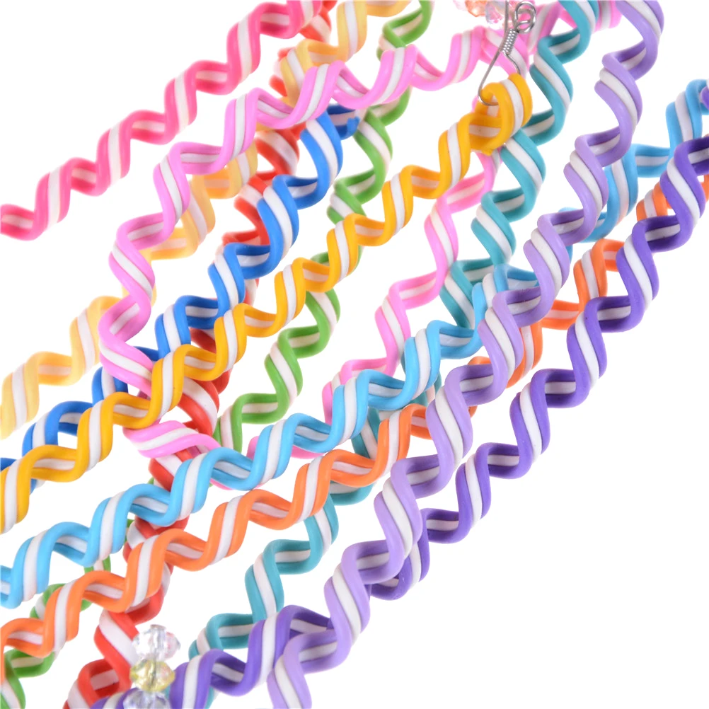 1Pcs Children Girl Hair Curler Rope Braid Colorful Headwear Tool Girl