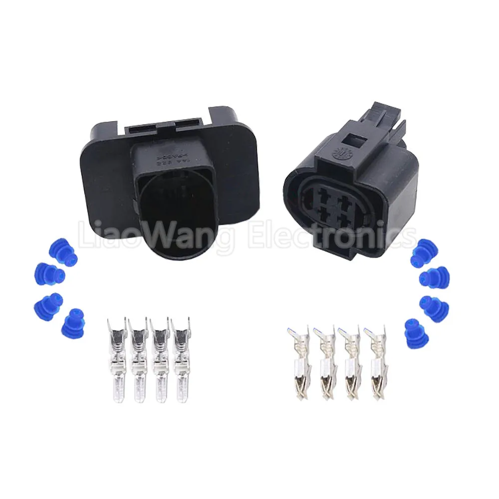 

PA66 4 Pin Female Auto Sealed Wire Harness Electronic Connector DJ70450-3.5-11/21 4P