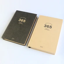 Классический и винтажный держатель серии hardcover с год 365 дней каждый день ежедневник блокнот, личный Ежедневник для планирования дня, записная книжка, плотные, A5