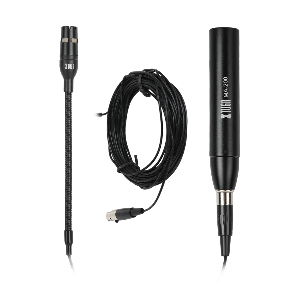 XTUGA MA200 Condenser Instrument Microphone 3-pin
