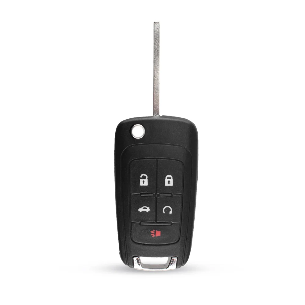 Dandkey 2, 3, 4, 5 кнопок, автомобильный брелок для ключей, дистанционный флип-чехол для ключей Opel Vauxhall Astra H Insignia J Vectra C Corsa D Zafira G - Количество кнопок: 5 Кнопок