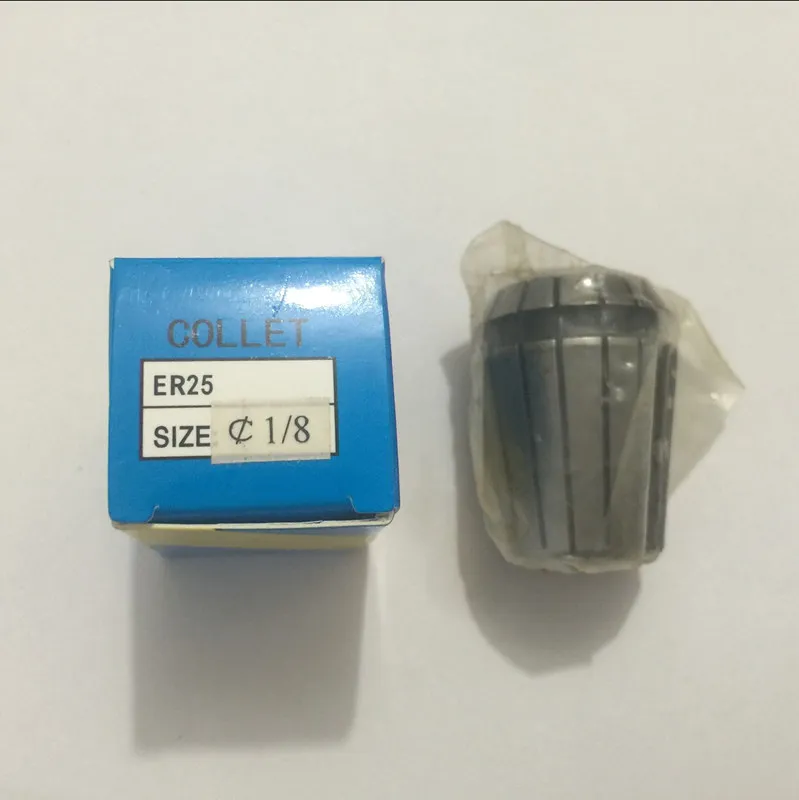ER25 3 175 мм 1/8 комплект пружинных цанг для фрезерного станка с ЧПУ токарный