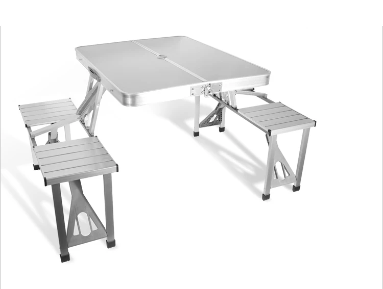 foldable table with chair