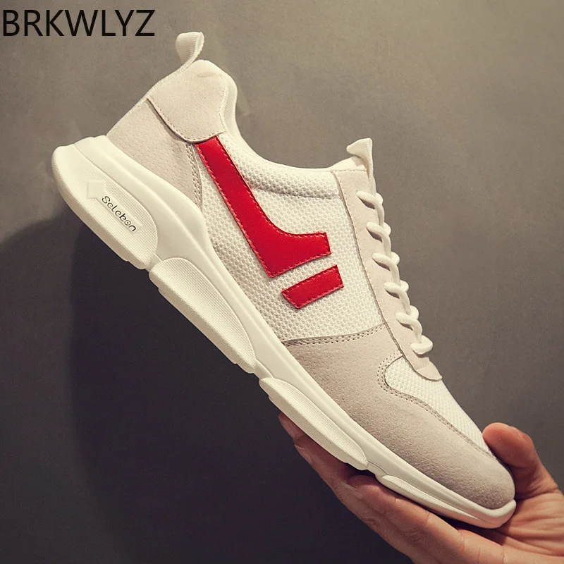 

New Mesh Men Casual Shoes Lac-up Men Shoes Lightweight Comfortable Breathable Walking Sneakers Tenis Feminino Zapatos 168