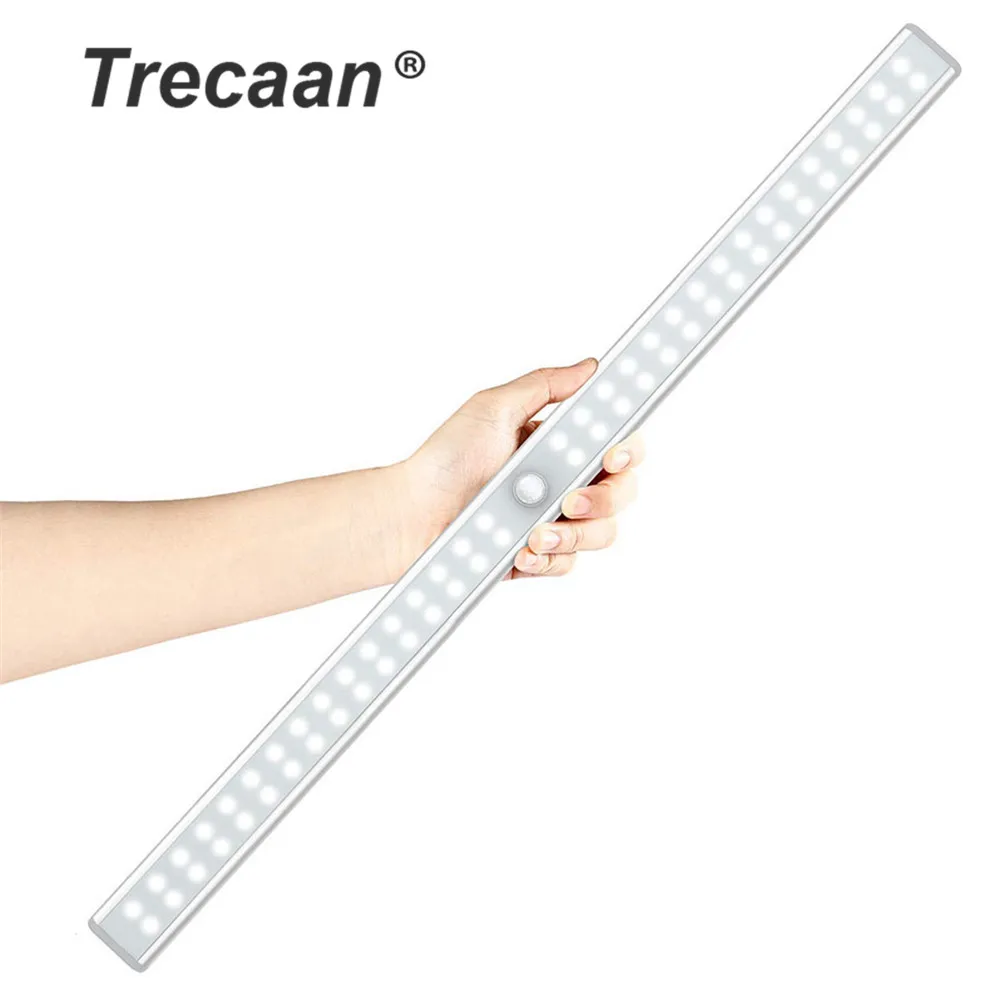 cheap PIR Motion Sensor LED Closet Night light 20 36 64leds Rechargeable LED Under Cabinet Closet Light for Closet,Cabinet,Wardrobe