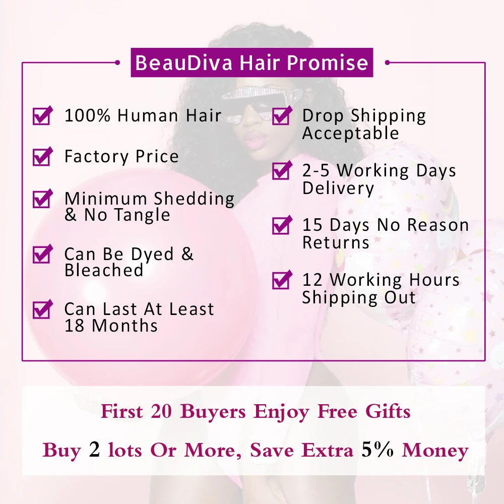 Beaudiva Brazilian Hair Weave Bundles With Frontal With Bundles Brazilian Body Wave Human Hair Bundles With Lace Frontal Closure
