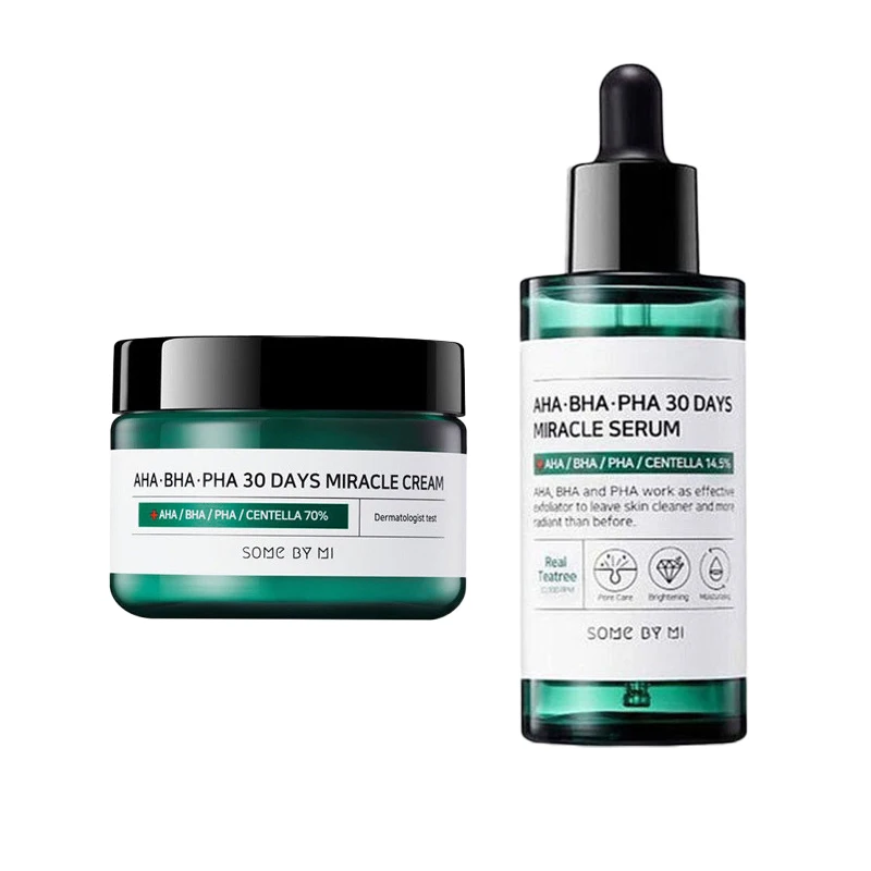Некоторые MI ана BHA ПГА 30 дней чудо крем + Сыворотки для лица косметический аппарат