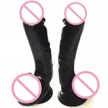 Black Realistic Huge Dildos Suction Cup Dildos Dick Realistic Big Dildos Long Horse Penis Sex Toys For Women Gode Consolador Toy