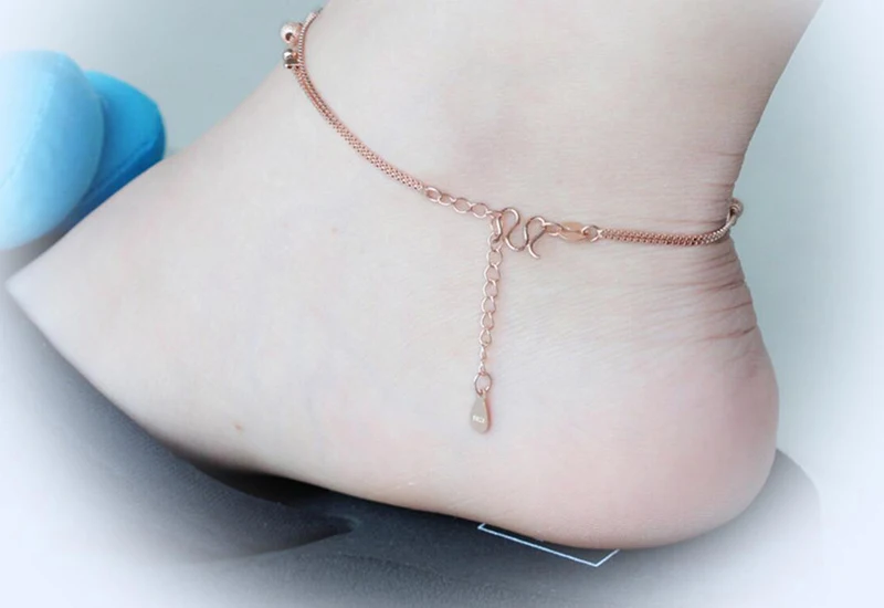 Sinya silver anklets bracelets sl45 (2)