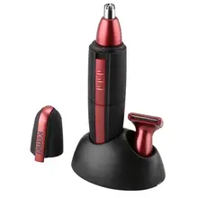 2в1 триммер для носа триммер для бороды для мужских ушей бровей, лица, бороды, волос в носу триммер для носа и ушей AA батарея