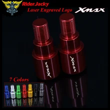 RiderJacky 7/8 &quot22 мм красный CNC мотоцикл Ручка Бар Конец Ползунки