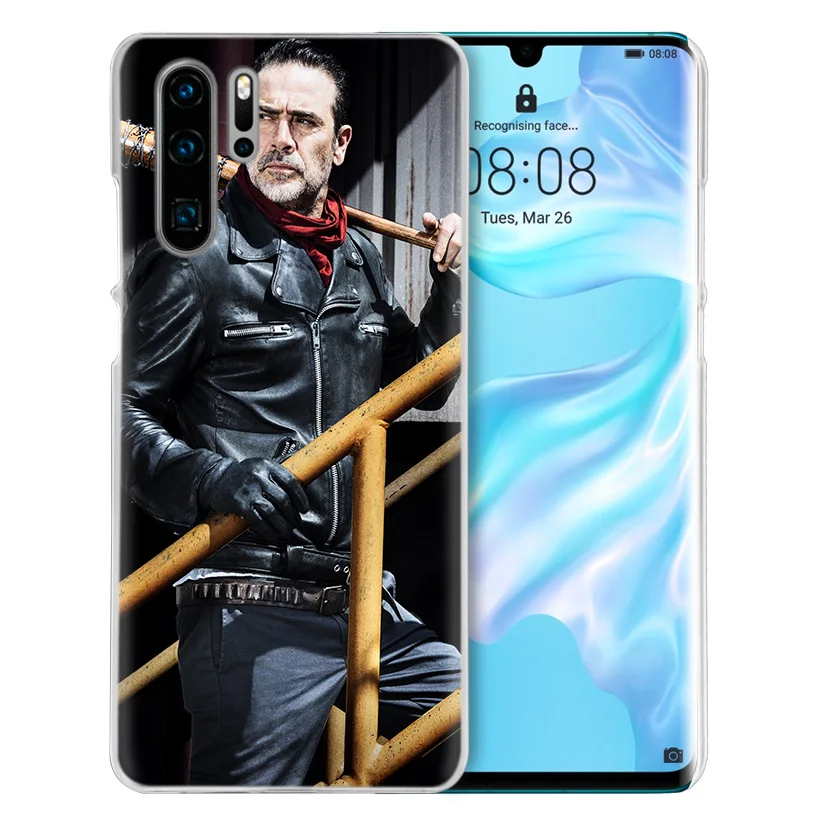 Чехол Negan Walking Dead для Huawei P20 P30 P40 Lite E P Smart Z Plus 2019 P10 Mate 10 20 Pro жесткие чехлы телефонов