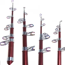 Портативный телескоп удочка для путешествий Удочка 2,1 м/2,4 м/2,7 м/3 м спиннинговая удочка рыболовные снасти