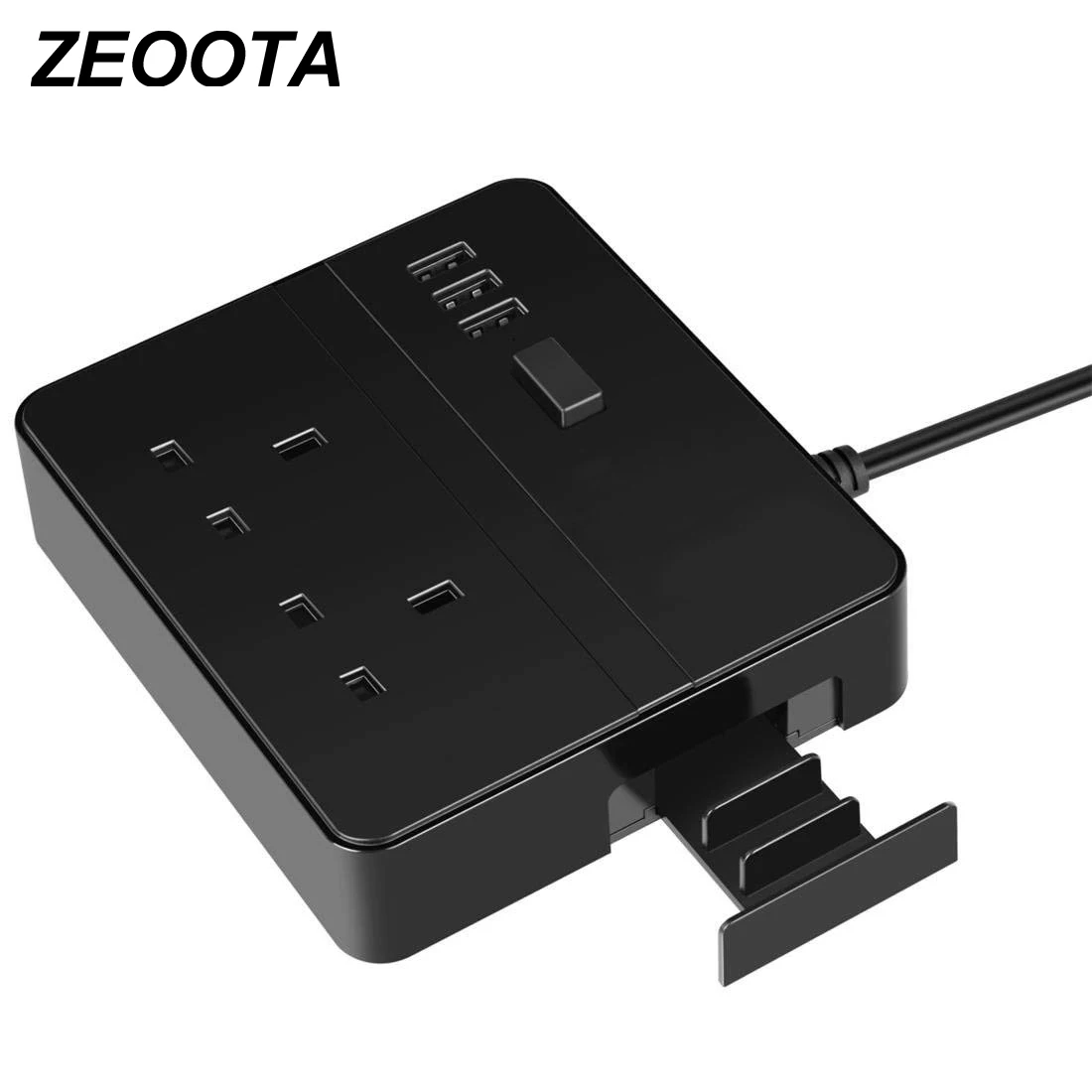 

Power Strip USB Outlet Extension Socket with USB Charger Surge Protector UK Plug Outlets Electric Travel Adapter Regleta Enchufe
