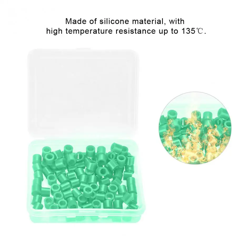 10 Colors 100Pcs/Box Orthodontic Code Rings Universal Dental Instrument Autoclavable Sanitizers