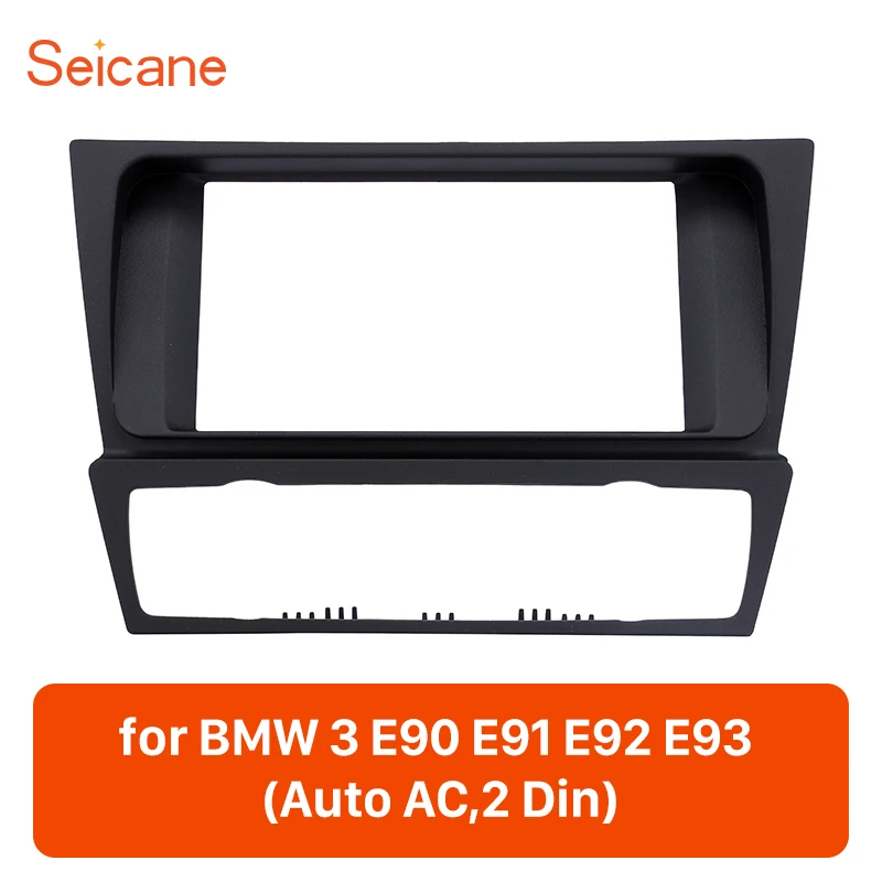 Seicane Oem Double Din Frame Kit Car Radio Fascia Dash Dvd Player Panel