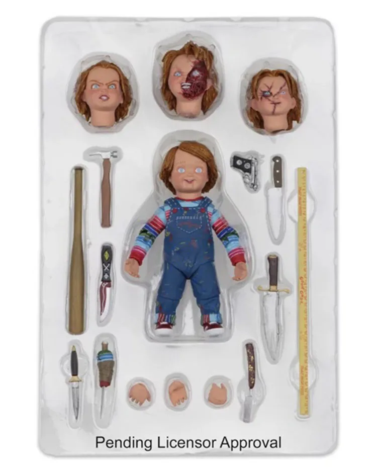NECA 15 см Чаки детская игра страшная Невеста хоррор хорошие парни ПВХ экшн фигурка