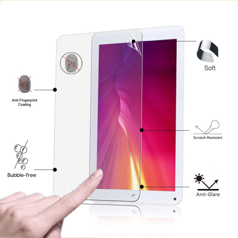 BEST Anti-Scratches Screen Protector Film Matte Film For Newsmy T55 10.1" tablet pc Anti-Glare Matte Protective Film + tools