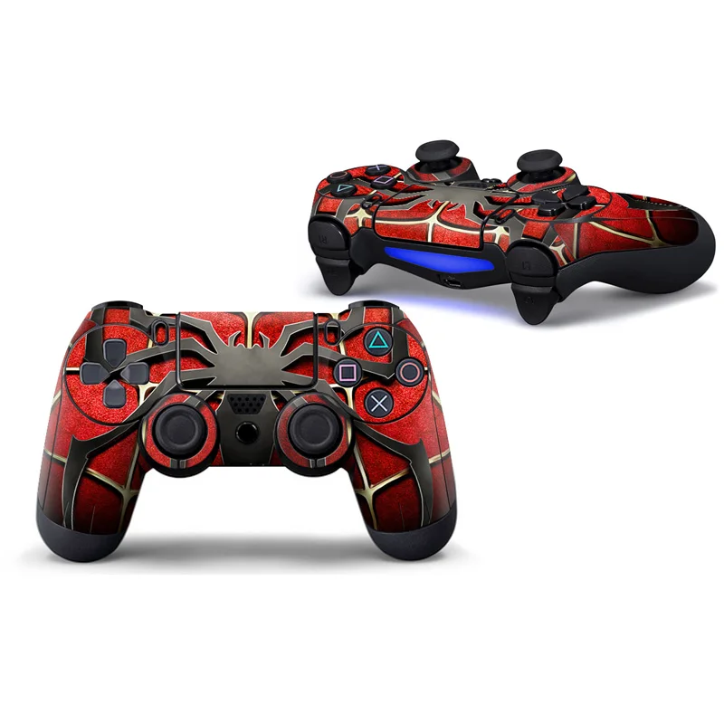 

Easy Installation Skin Sticker For Playstation 4 Controller for PS4 Skin Protective Cover Game Controller Sticker-Spiderman
