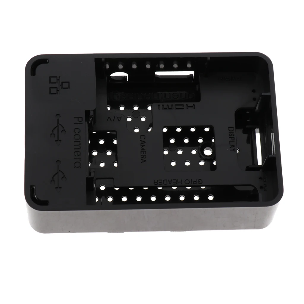 Protective Case Cover / Box /Enclosure for Raspberry Pi Model B/B+/2/3 Black