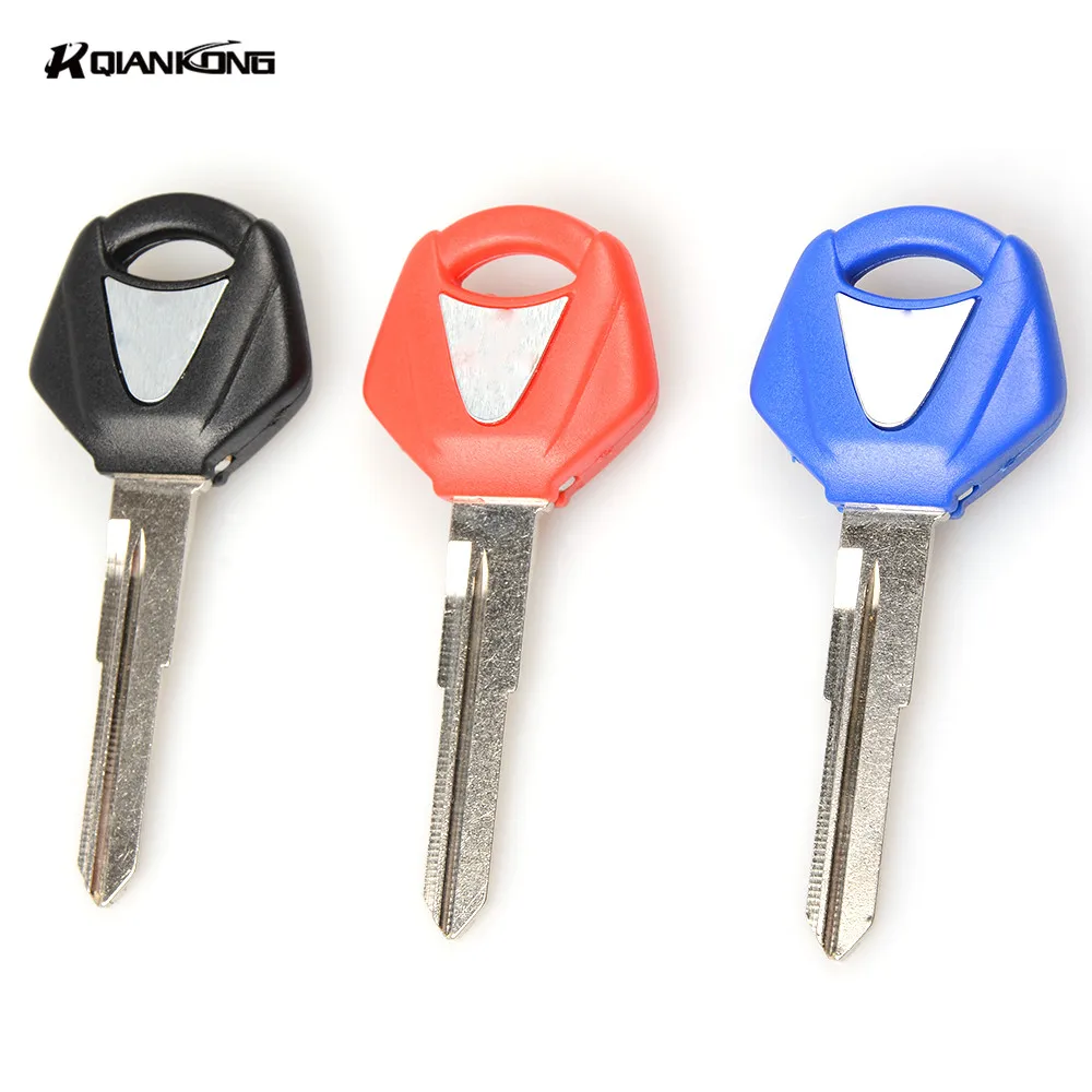 New luminescence Motorcycle keys Key rings Embryo Uncut Keyring for YAMAHA R25 R3 Click unlock